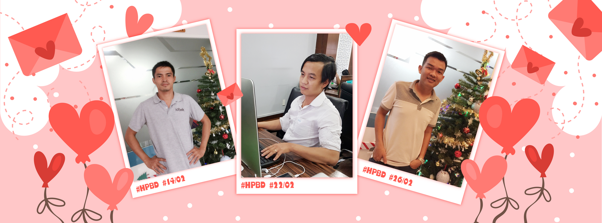 Happy Valentine & Happy Birthday Huy Ca, Triệu Đà, Triều Đặng & Welcome Minh Mẫn