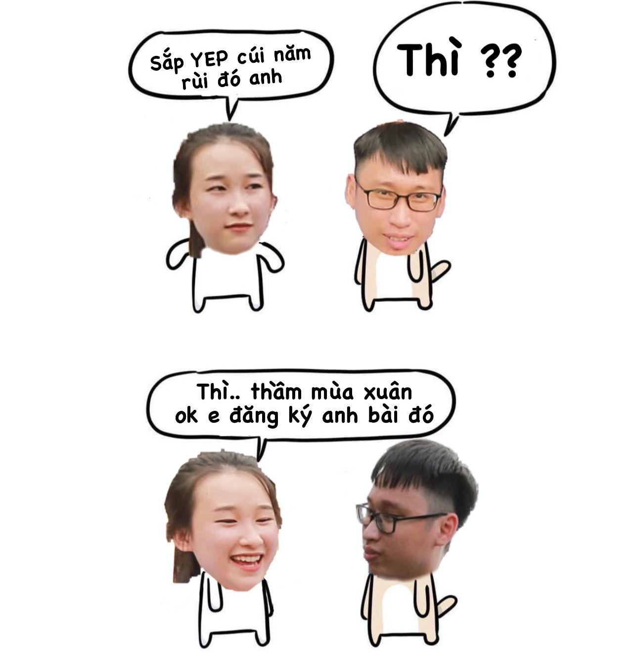 Giải nhì - Bộ ảnh funny về cuộc sống thường ngày của IDTEK - Tác giả Hà Hoàng Thạch Thảo