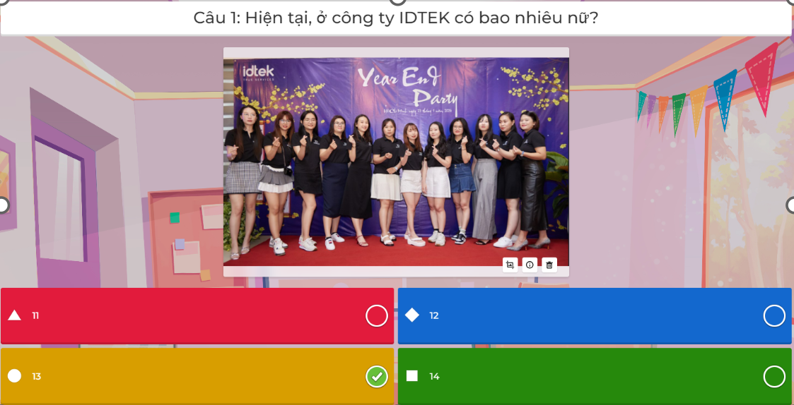 8/3, IDTEK cùng các nàng thơ trong nhà